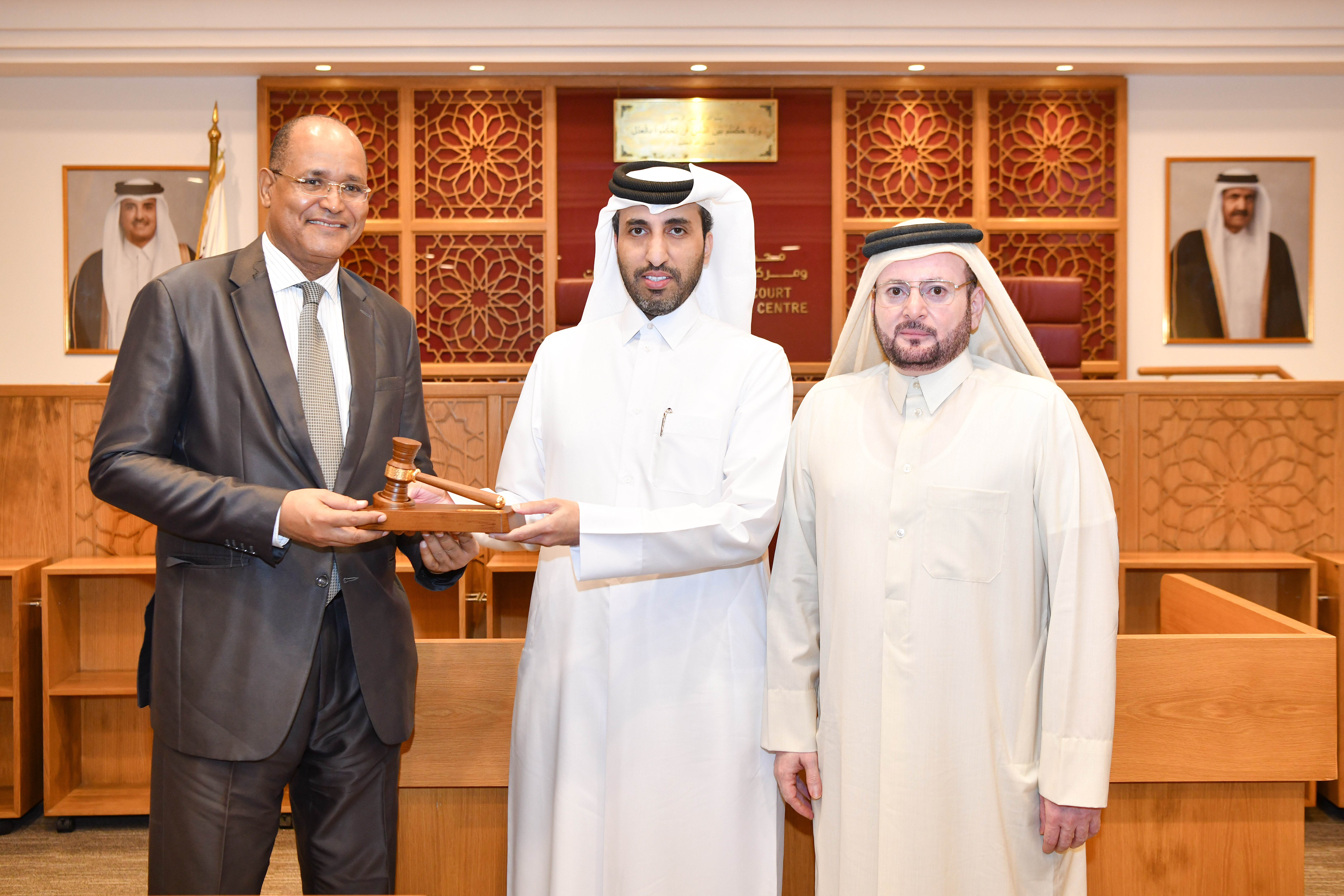 Arab Investment Court Delegation Explores Qatar International Court's Legal System and Operations