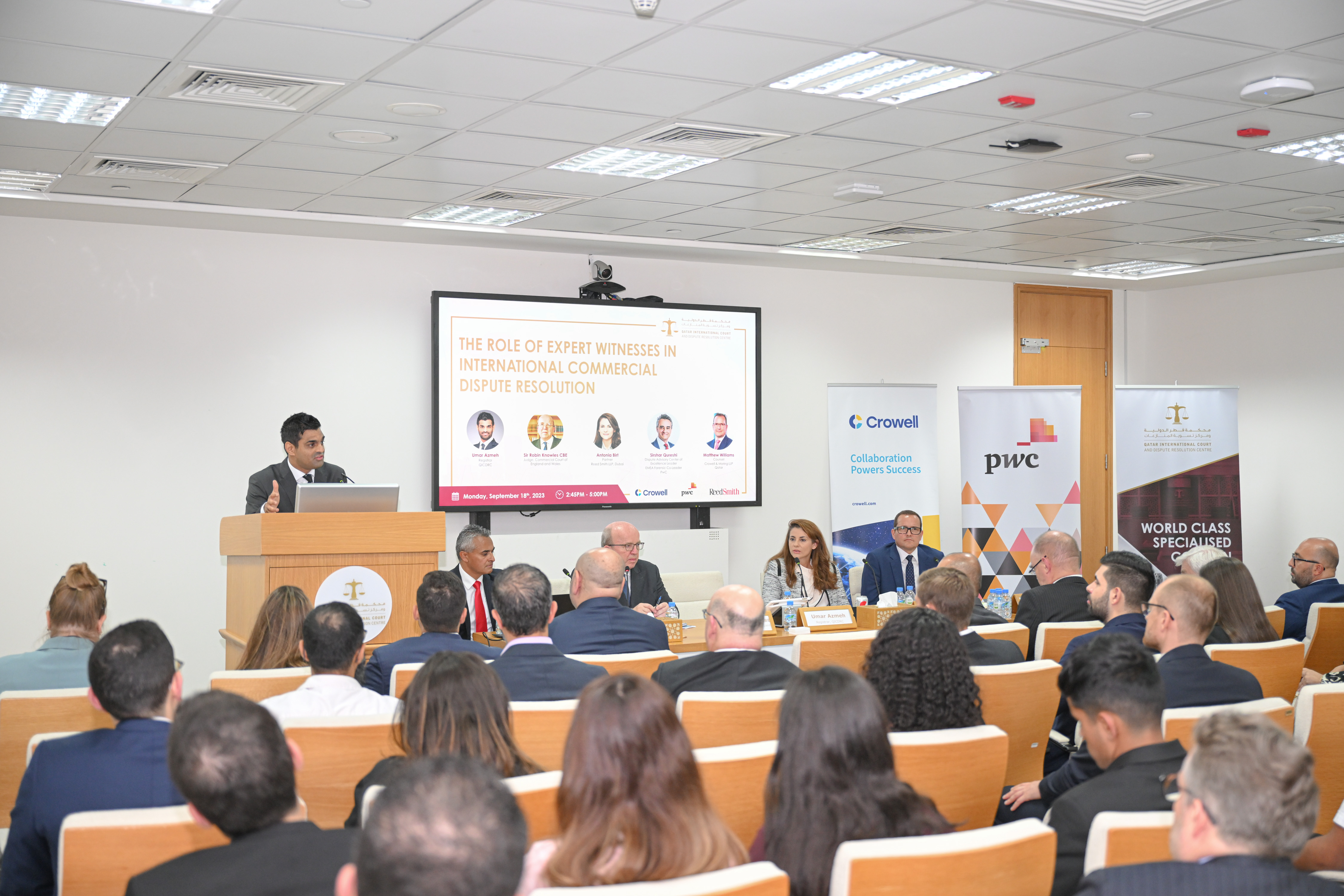 Qatar International Court Holds Seminar on Role of Expert Witnesses