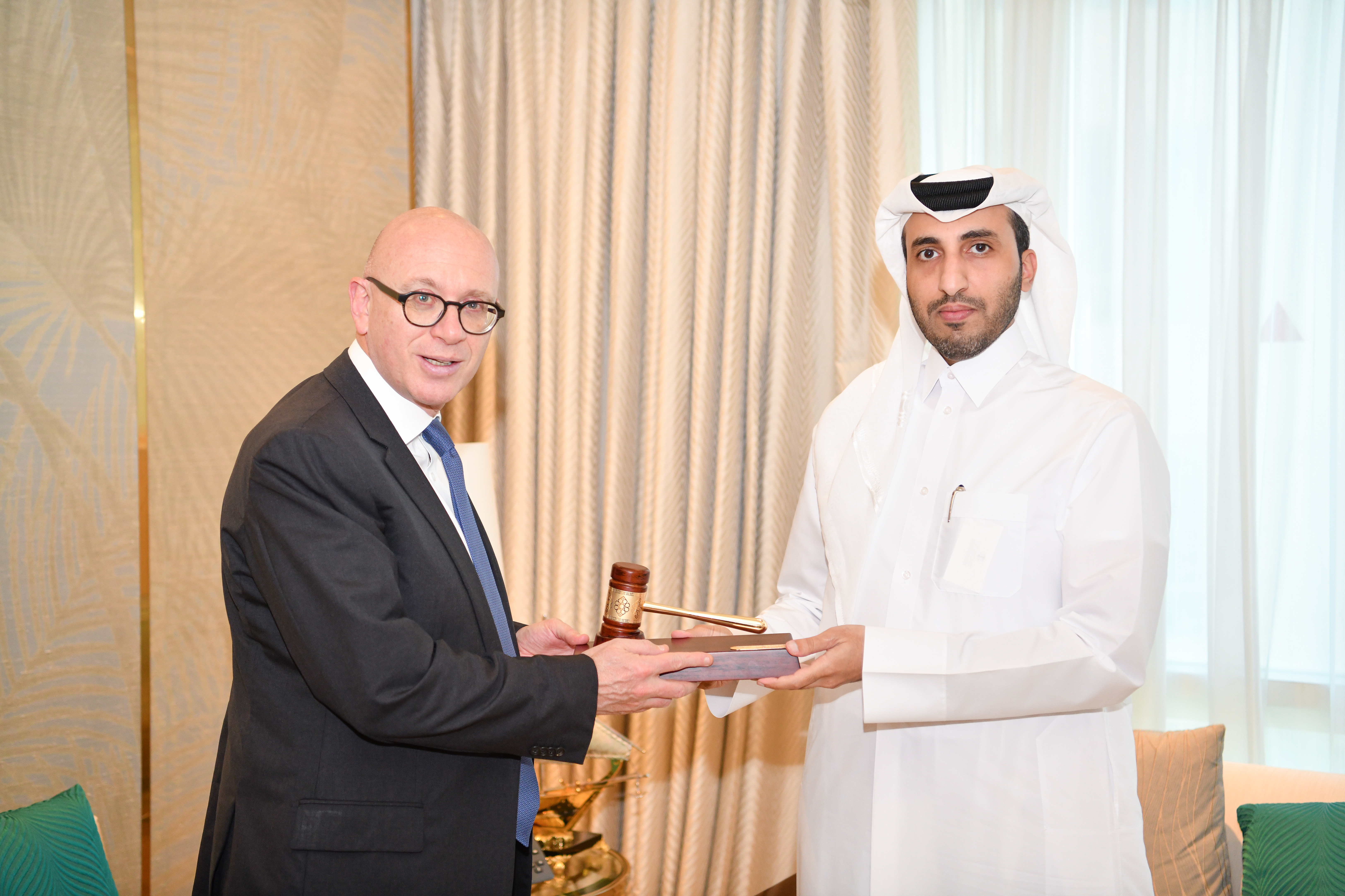 Qatar International Court Hosts the Parliamentary Under-Secretary of State for Justice of the United Kingdom Qatar International Court Hosts the Parliamentary Under-Secretary of State for Justice of the United Kingdom