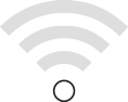 High speed, wireless internet connection