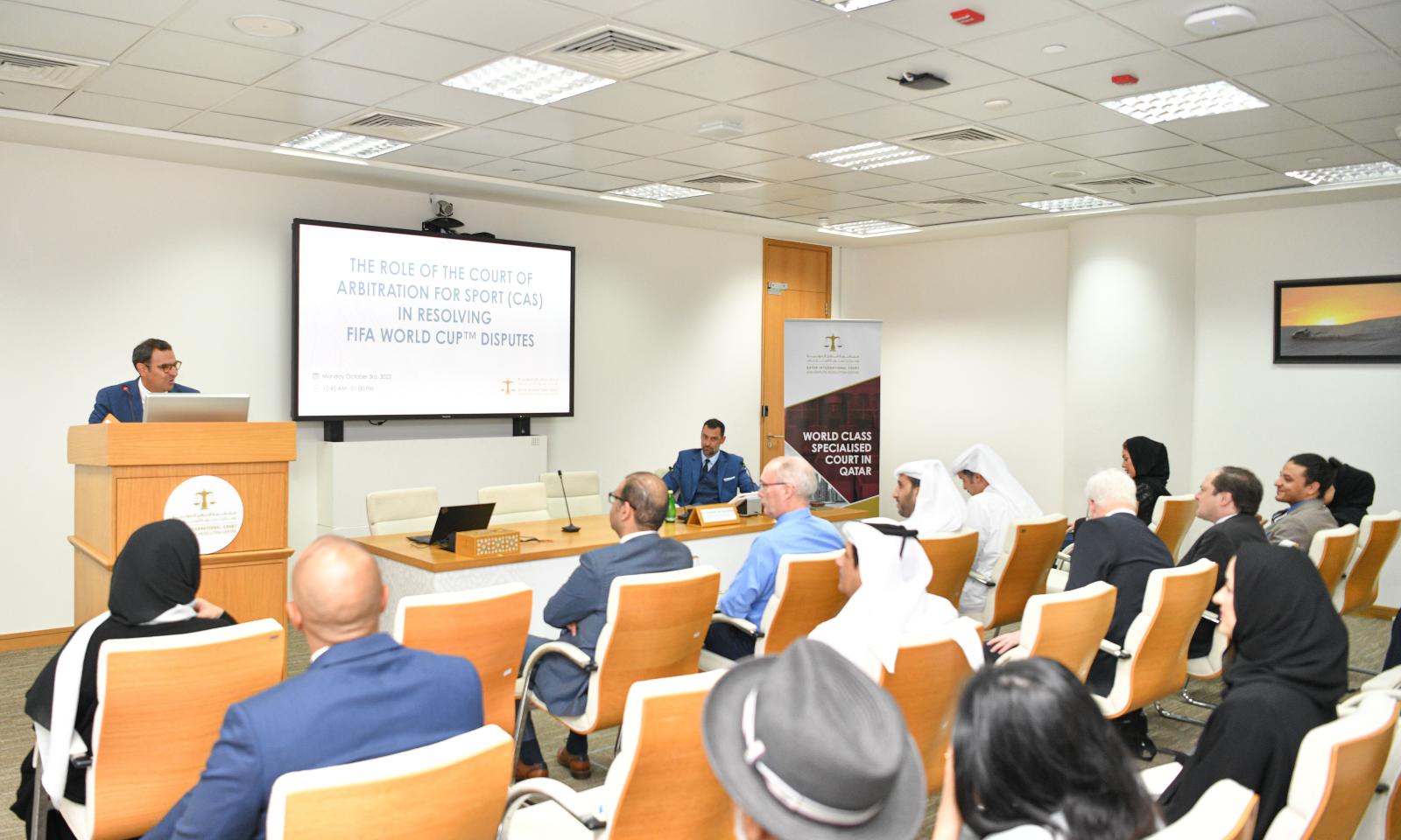 Qatar International Court Hosts Seminar on the Role of the Court of Arbitration for Sport (CAS) in Resolving Sports Disputes
