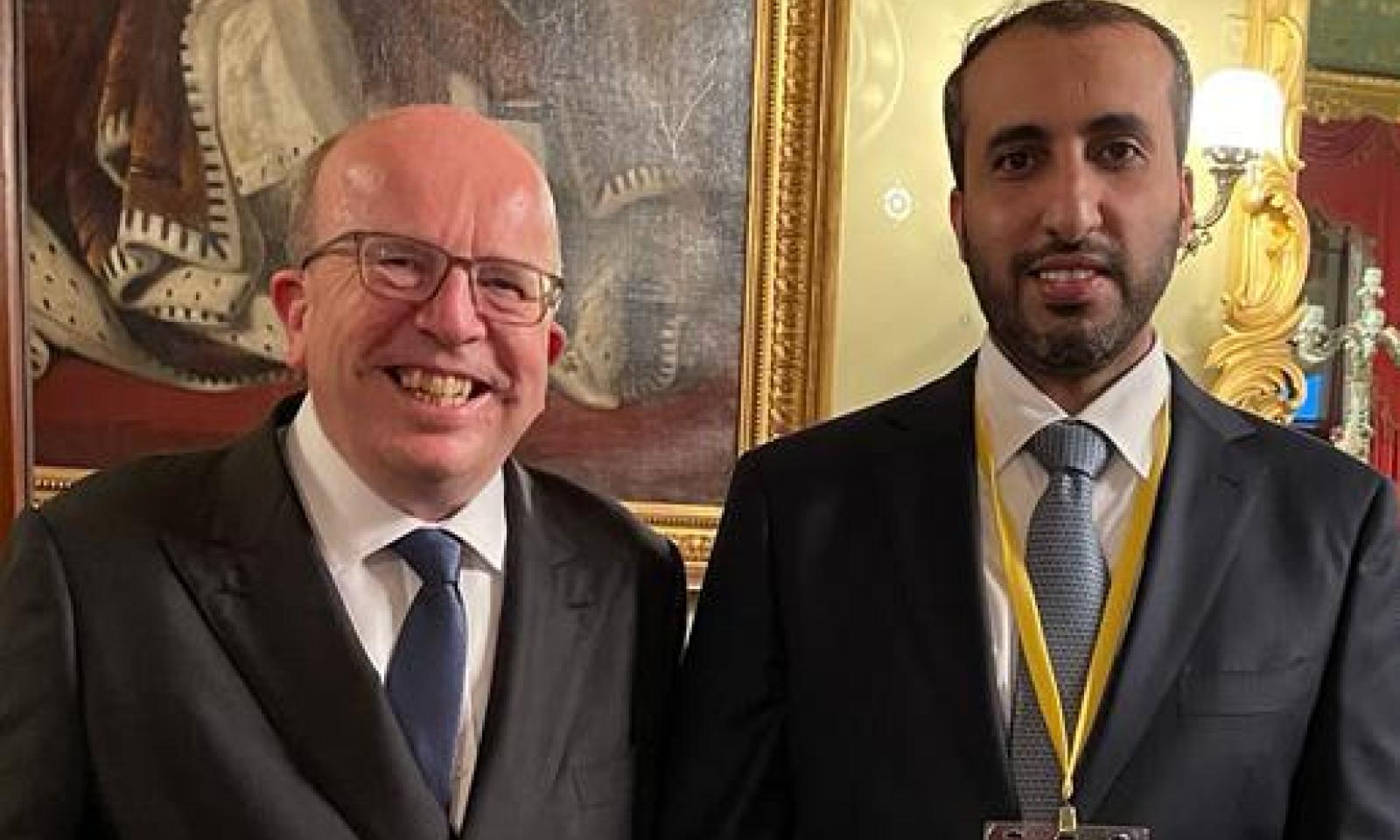 Sir Robin Knowles and Faisal Al-Sahouti - SIFOCC 2022
