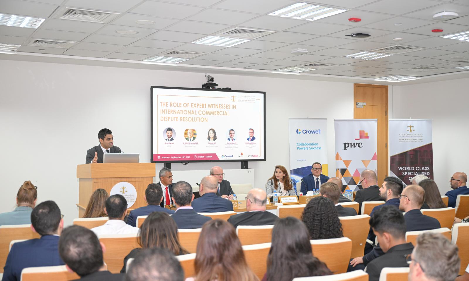 Qatar International Court Holds Seminar on Role of Expert Witnesses