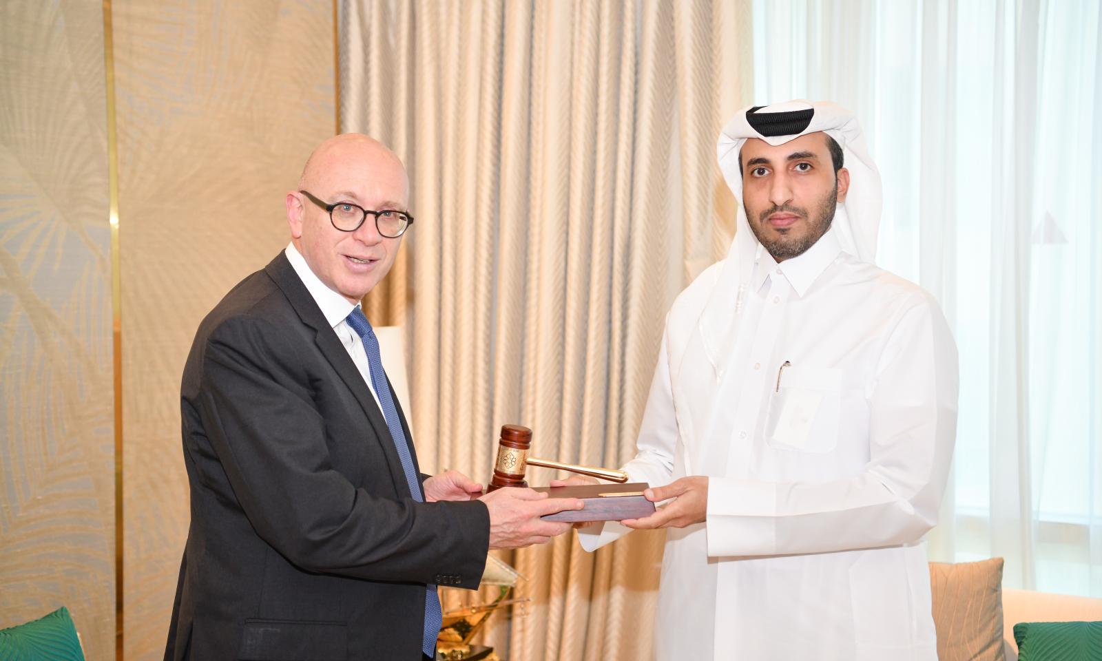 Qatar International Court Hosts the Parliamentary Under-Secretary of State for Justice of the United Kingdom
